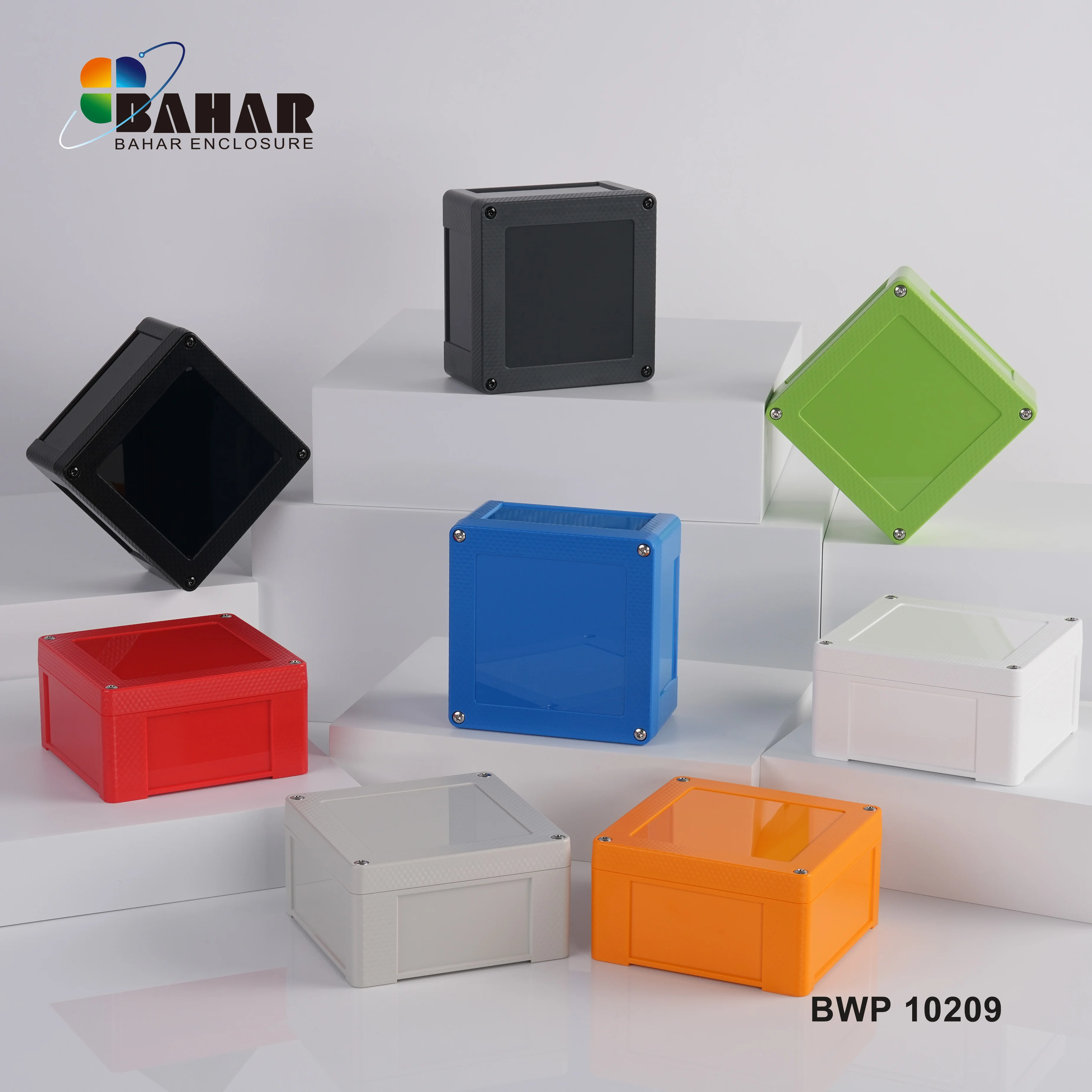 IP68 Bahar Waterproof Enclosure ABS Plastic Housing Wire Junction Box Instrument Case BWP 10209-A