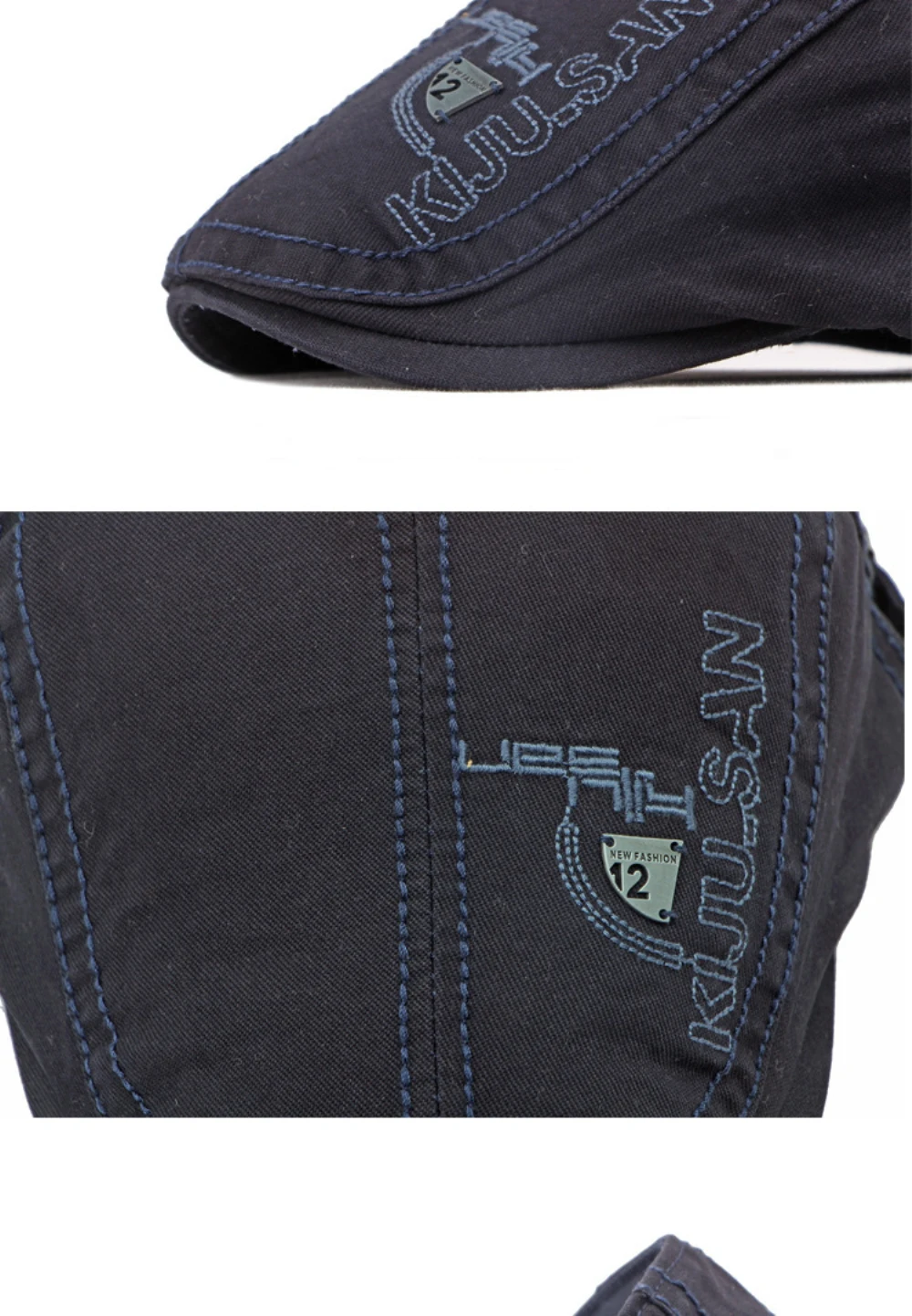 HT4636 Baskenmützen 100% Baumwolle Frühling Sommer Mütze für Herren Damen Künstler Maler Baskenmütze Herren Damen Ivy Flat Cap Verstellbare Baskenmütze – Detail 10