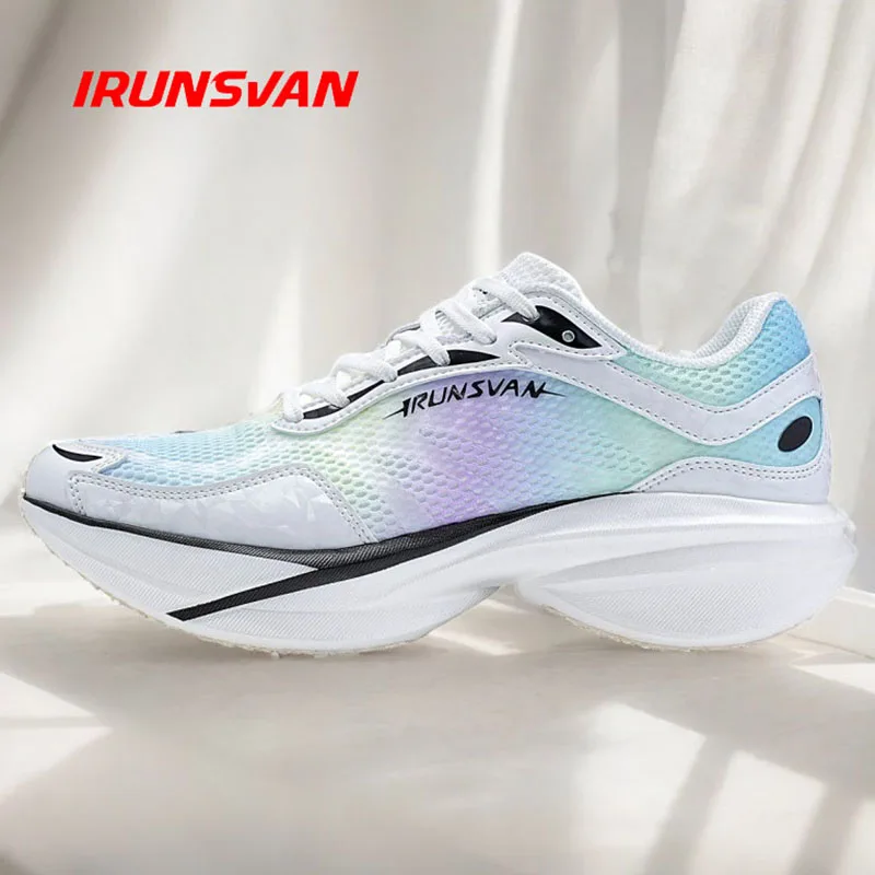 IRUNSVAN Tansuo SEEK Full Length Real Carbon Fiber Plate Running Shoes  Shock Absorbing High Elastic Ultra Lightweight  24103