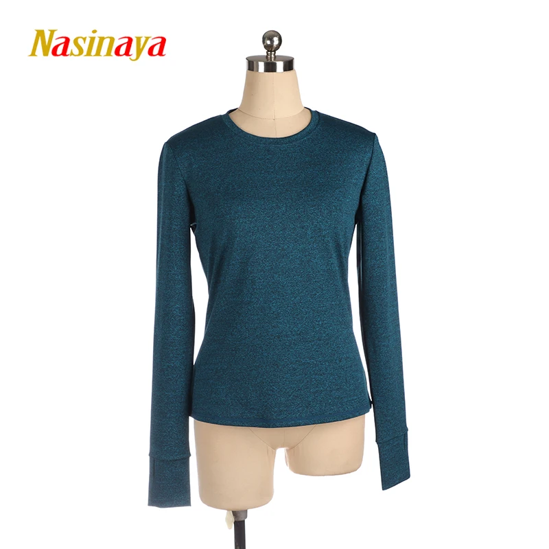

Round Neck Short Sleeved Women'S Training Competition Custom Figure Skating T-Shirt Patinaje Artistic Gymnastics Clothing