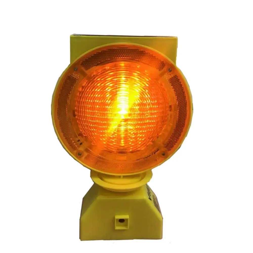 ソーラーパワー-ソーラー工業用警告灯-省エネ-高輝度led-ledストロボ-建設用ライト-防水
