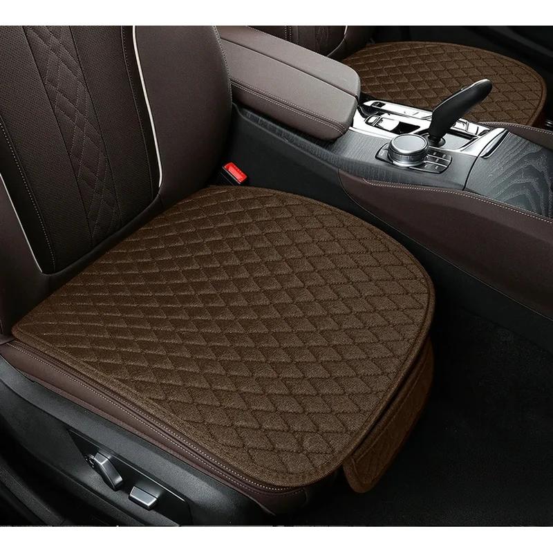 Hot Selling Premium Linen Breathable Universal Car Waist Cushion Set All-Weather Interior Tuning