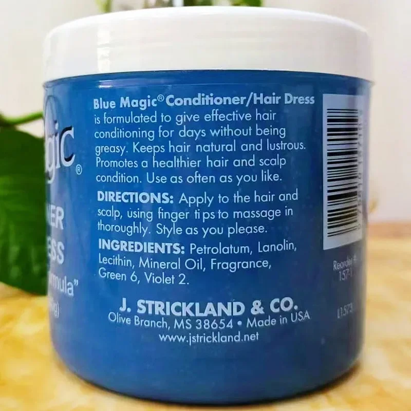 Blue Magic Hair Scalp Food Conditioner Anti-breakage and Hoid Hair Dress 340g