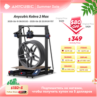 ANYCUBIC KOBRA 2 Max FDM Professional 3D Printer 4.3 inch Capacitive HD Touch Screen Auto-leveling 3d Printer Extruder