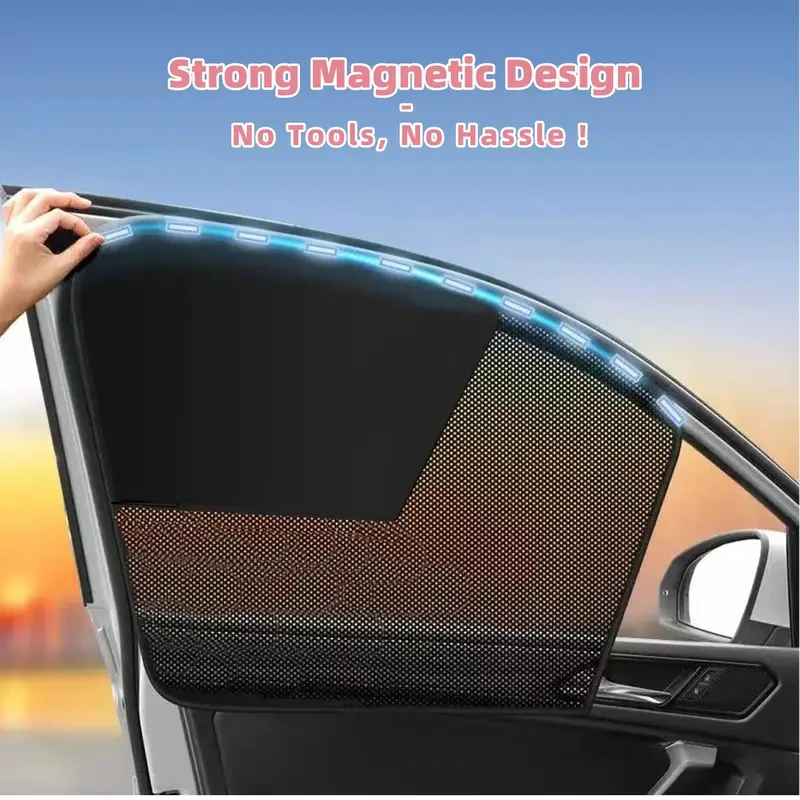 UV Protection Car Window Sun Visor Blocks Heat and Glare for Cooler Interior
