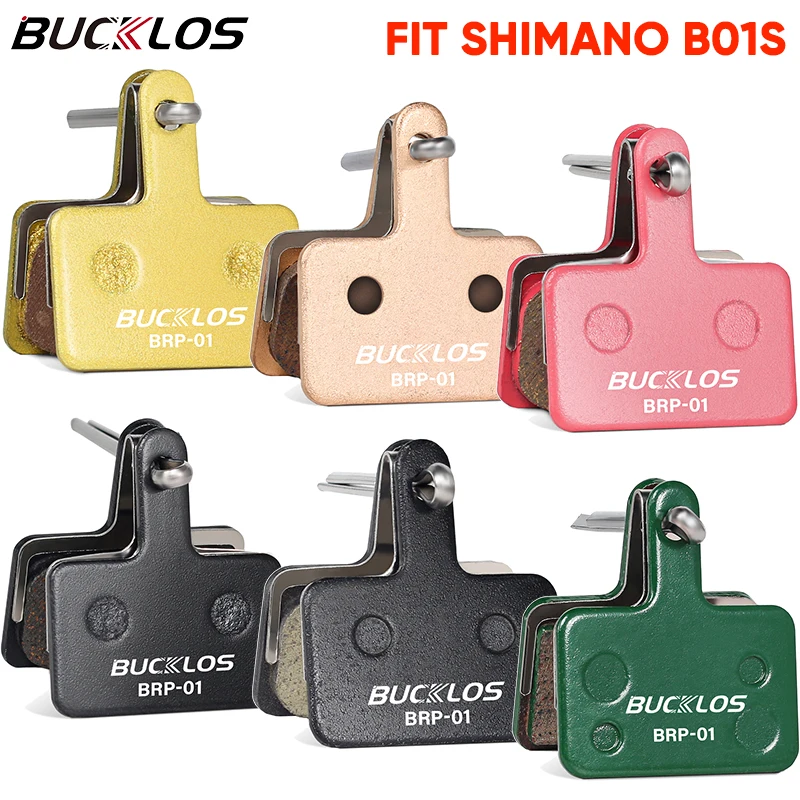 BUCKLOS Brake Pads Bicycle Hydraulic Disc Pads For SHIMANO B01S Mountain Road Bike Disk Brake Pads for SHIMANO MT200 Brake Part