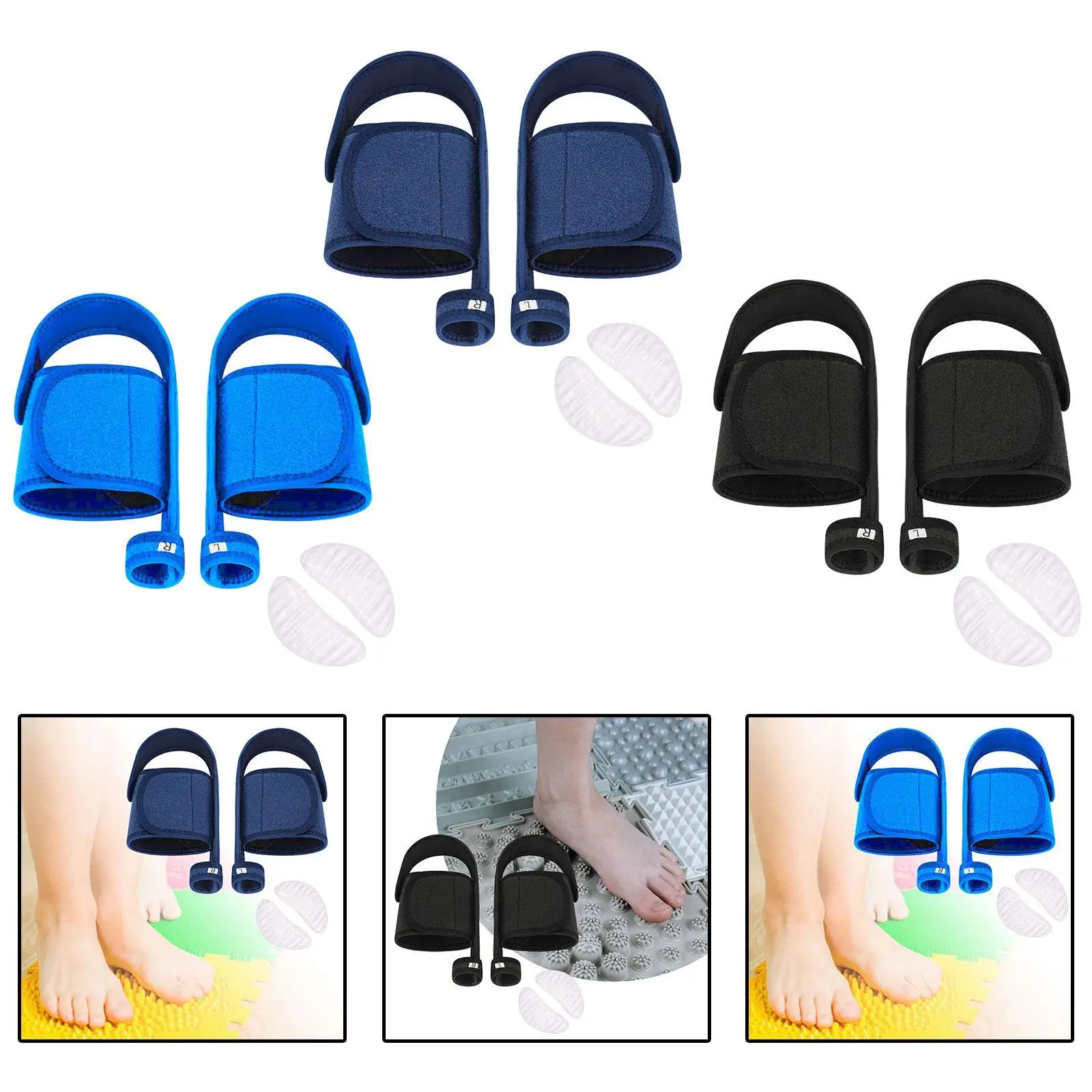 Big Toe Straighteners Stretching Straps for Outdoor Indoor Day Night Support