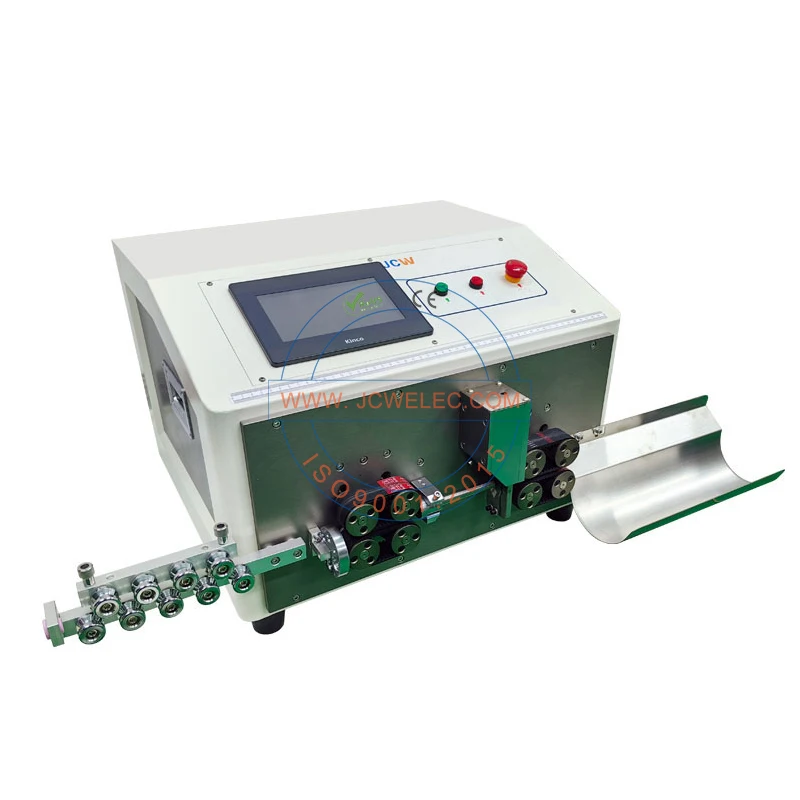 JCW-CS05A 0.1-25mm2 Fully Automatic Computerized Wire Stripping Machine Fully Electric Cable Stripping Machine