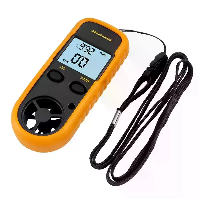 Air Wind Speed Scale Accurately Measure Wind Speed & Temperature Digital Anemometer Pocket Smart Anemometer