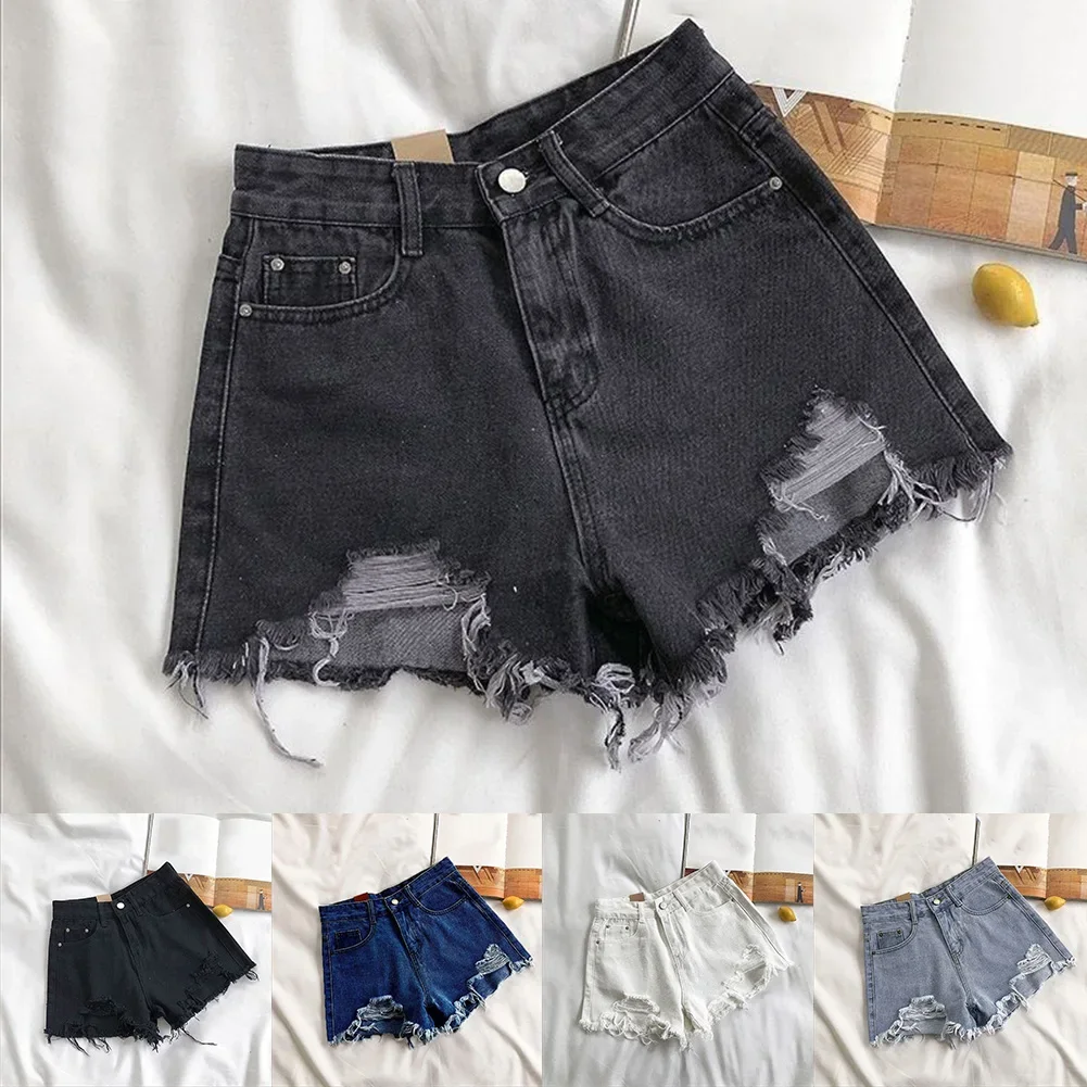 Trousers For Daily Use Casual Summer Pants Tassel Y2K Hot Pants Perfect For Vacation High Waist Casual Trousers