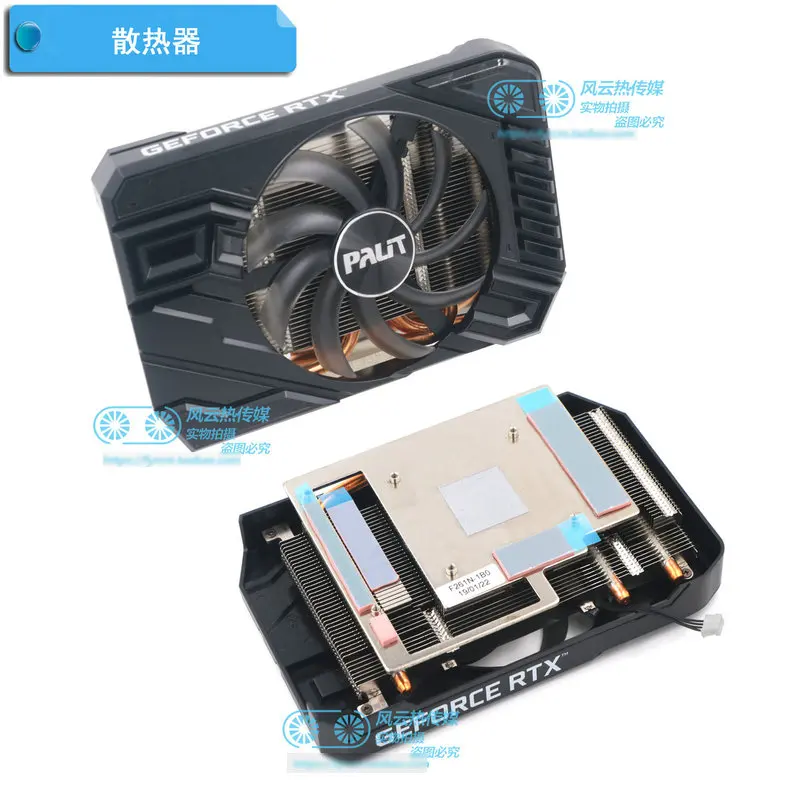 New Original for PALIT RTX2060 GTX1660Ti  GTX1660S GTX1660 STORMX Graphics Video Card Cooler Fan