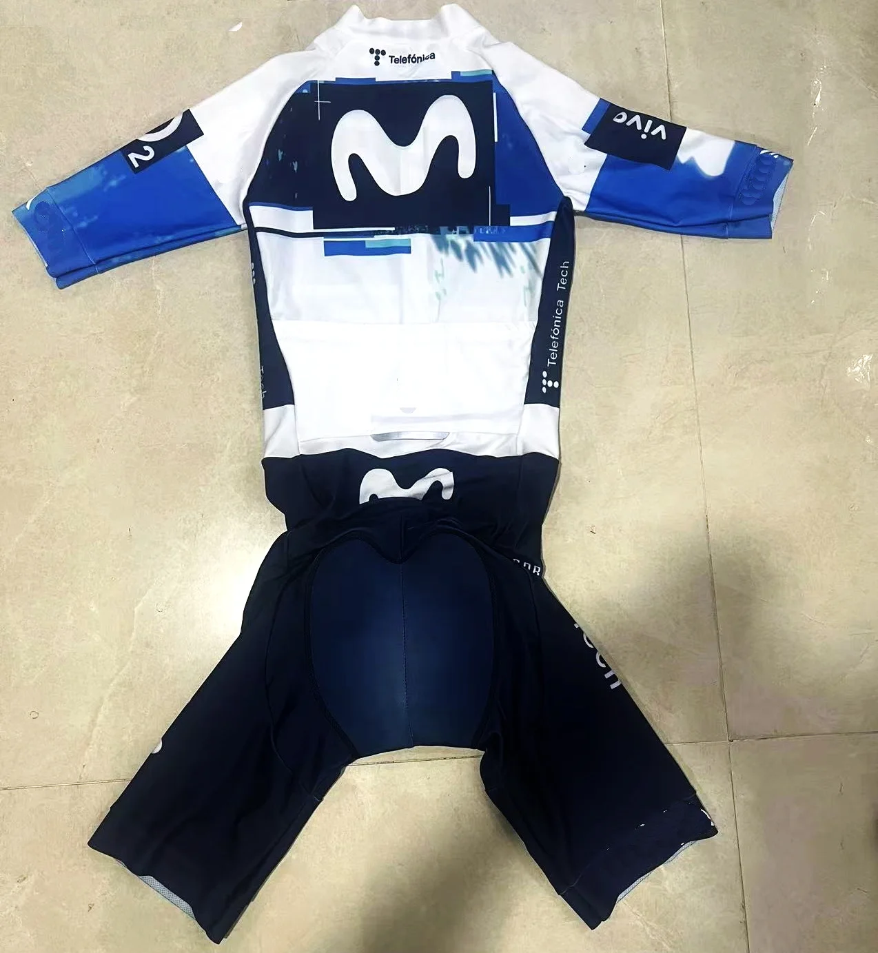 LASER CUT Skinsuit 2025 MOVISTARful TEAM Bodysuit SHORT Cycling Jersey Bike Clothing Maillot Ropa Ciclismo