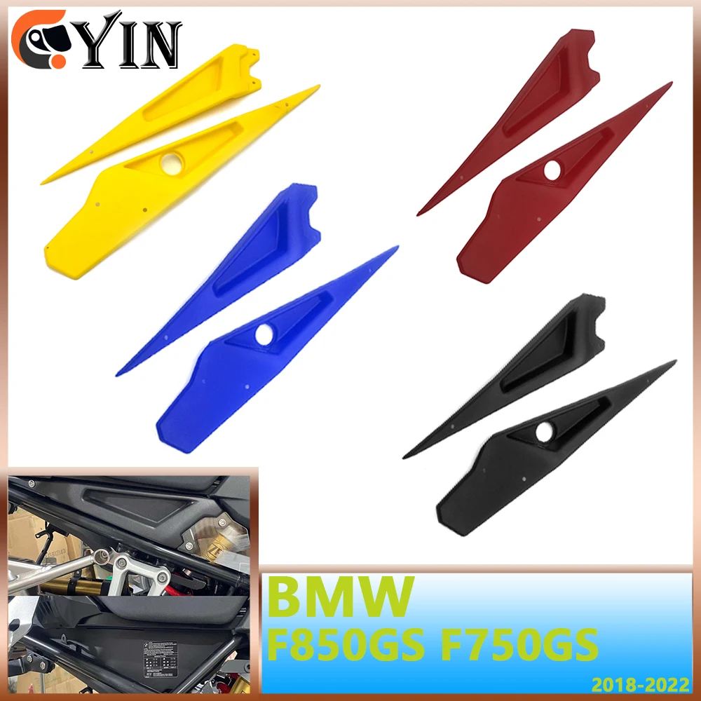 For BMW F850GS F750GS 2018-2022 The New 40 YEARS GS ABS Seat Infill Side Panels Frame Fairing Mounting Kit Protector Guard Cover