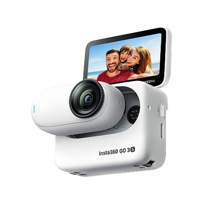 

Insta360 GO 3S Camera | HD Camera, Waterproof and Shockproof, 4K Compact Camera, Family Travel, Pets, Sports Shooting