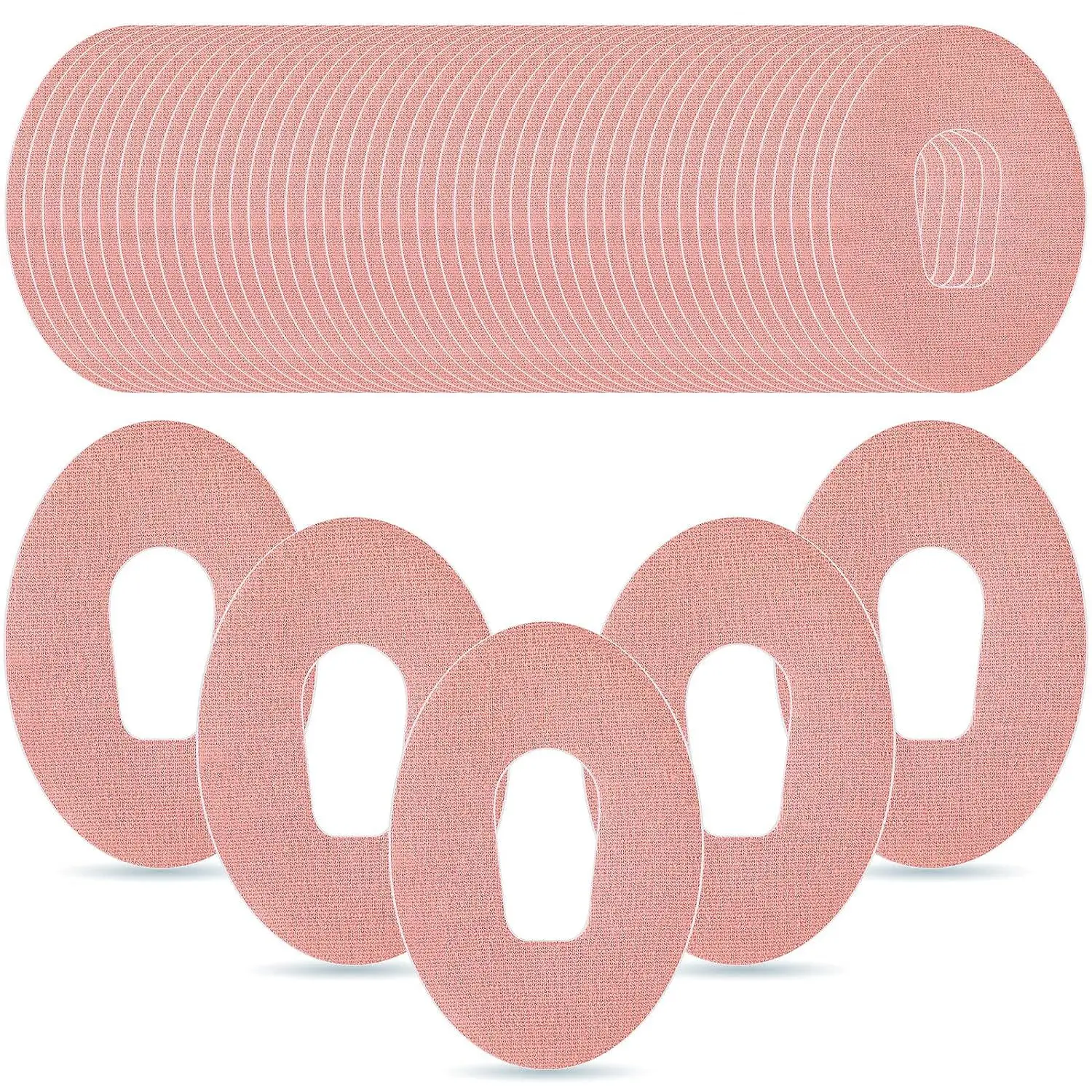 25 Pcs Adhesive Patches for DexcomG6 Waterproof Breathable Sports Body Cover Overpatch Sticker Transparent Cover