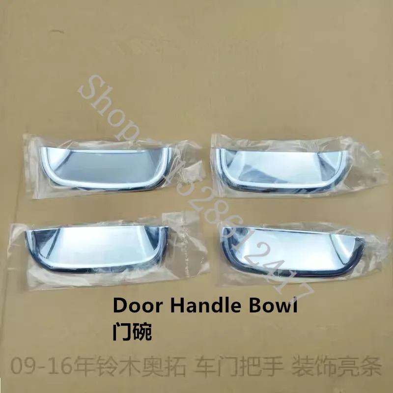 Car Accessories for suzuki Alto/celerio 2009 2010~2016 ABS Chrome Door Handle Bowl Door handle Protective covering Cover Trim