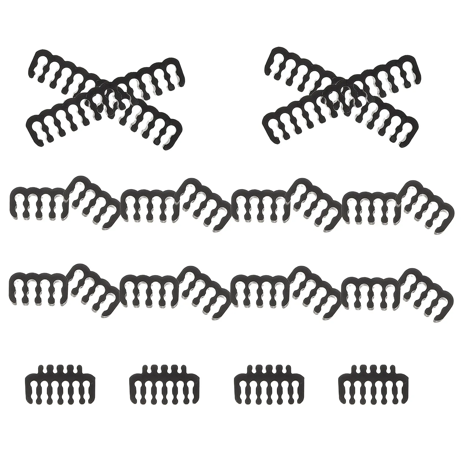 24Pcs PC Power Cable Organizer Set for Desktop – Neat Wire Management, Improved Airflow & Reliable Build