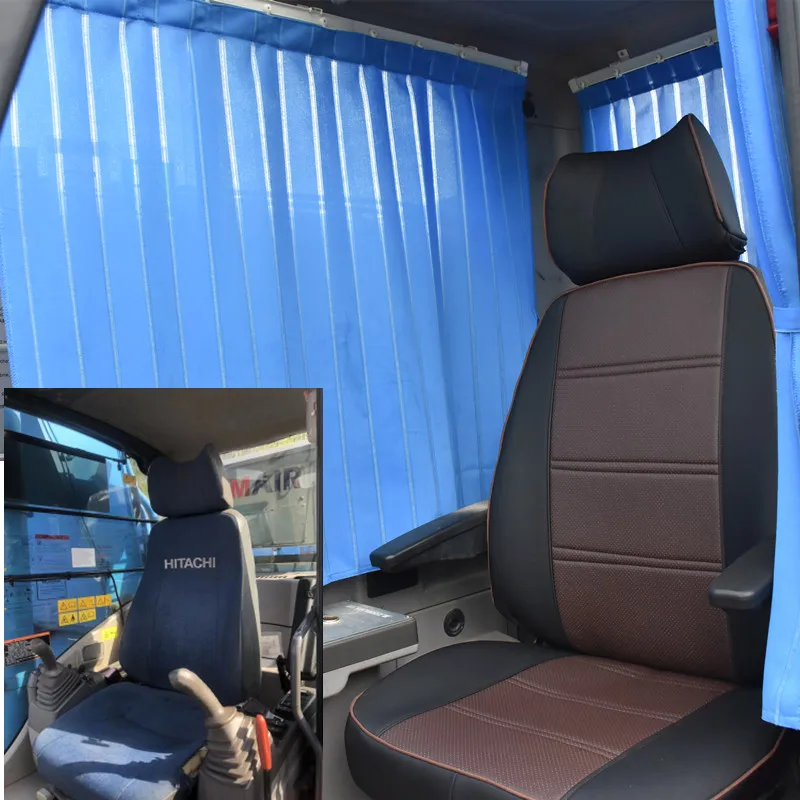 For Hitachi Excavator Customized Full Surround Cushion Cover Special Vehicle 55 / 60 / 70 / 130 / 200 / 210 / 240