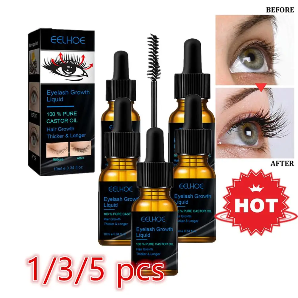 1/3/5X Eyelash Grower Eyelash Growth Solution Eyelash growth lengthening thickening natural curling eye enlargement voluminous