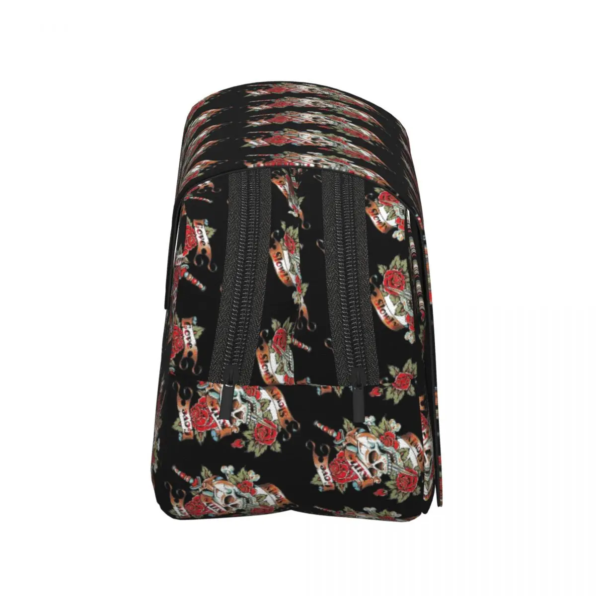 Ed Hardy Love Kills Slowly Pencil Cases Pen Holder Hard Shell Leather Large Capacity Pen Box Pencil Bag for Students Gifts