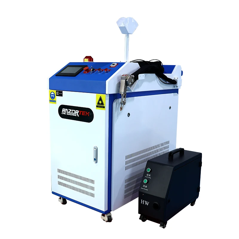 High quality Portable 1500W 2000W 3000W Handheld Laser Welding Machine Razortek CNC 3 In 1 Fiber Laser Welding Machine