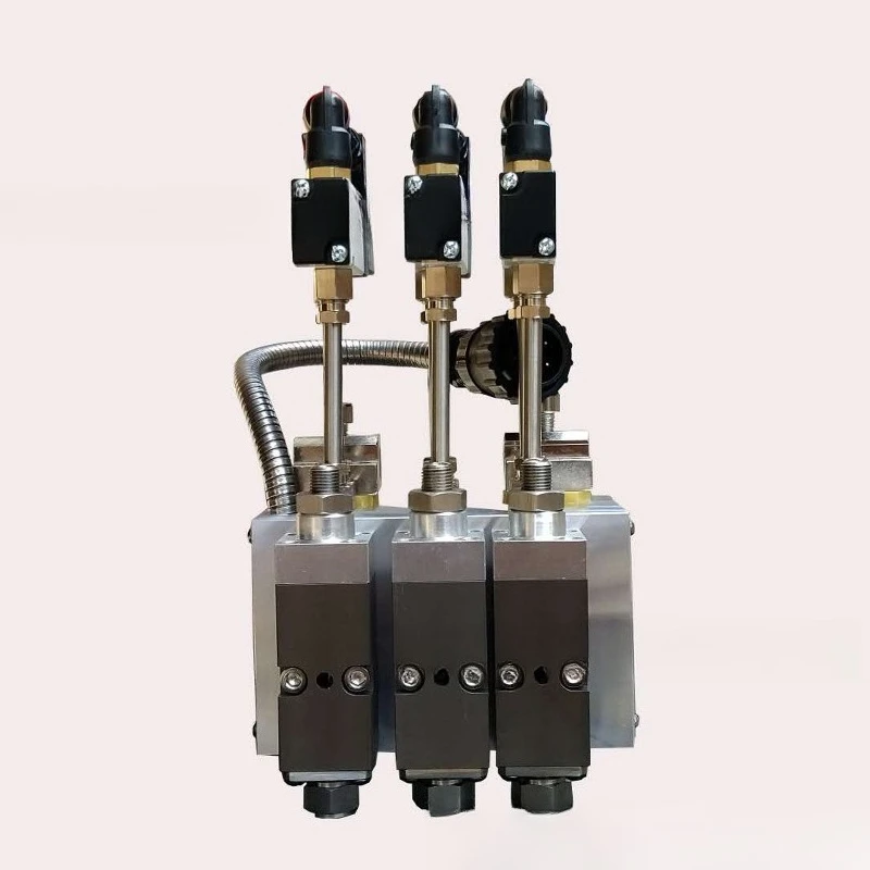 Multi-point streamline glue gun, hot melt glue spray gun c
