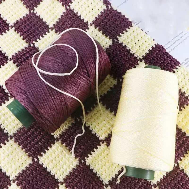 Light body silk, hemp thread, ice silk thread, hand knitted hollow thread, DIY hook bag, sandal, cushion, slipper, wool thread