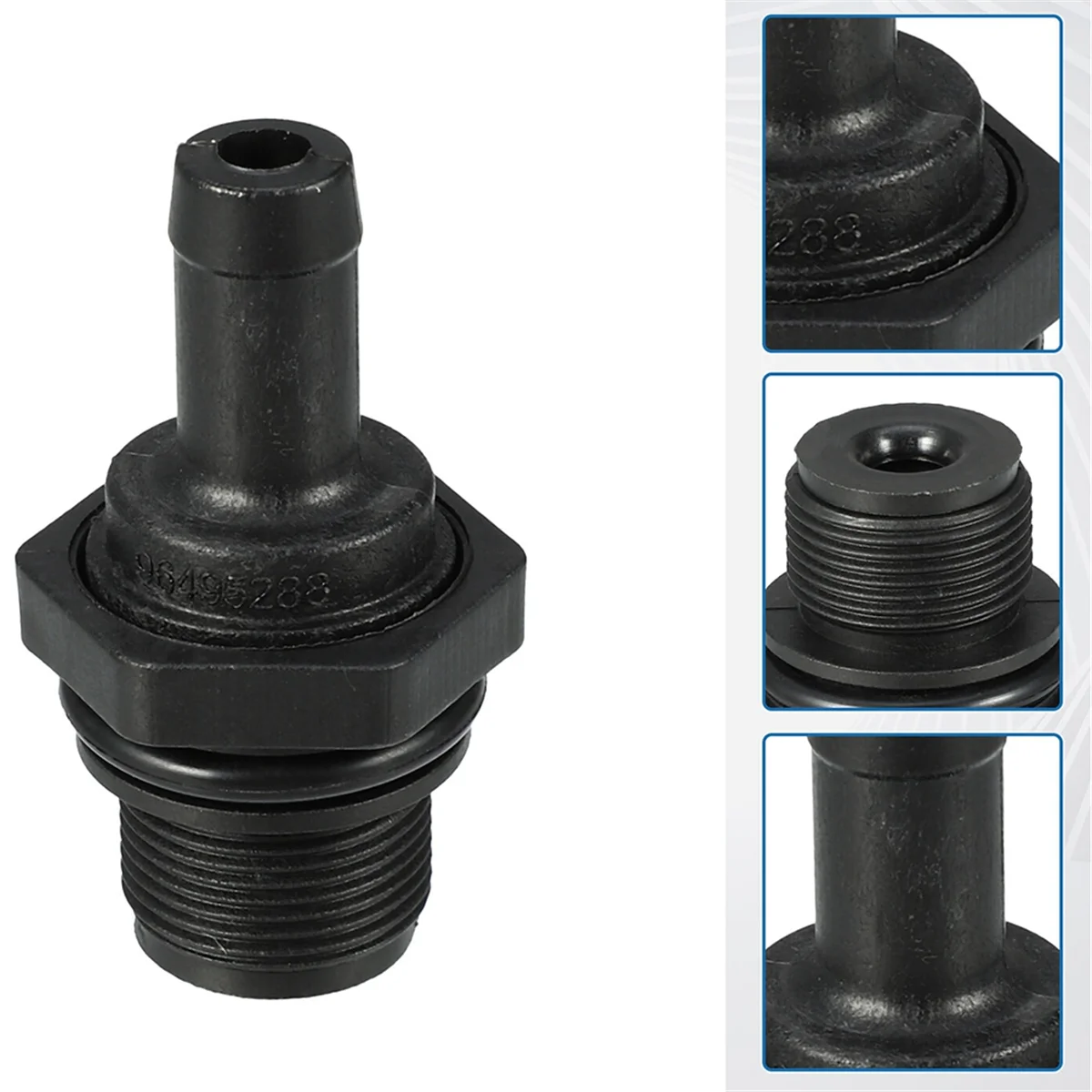 

10Pcs Crankcase Ventilation PCV Valve 96495288 Exhaust Valve for Chevrolet Aveo5 2007-2008