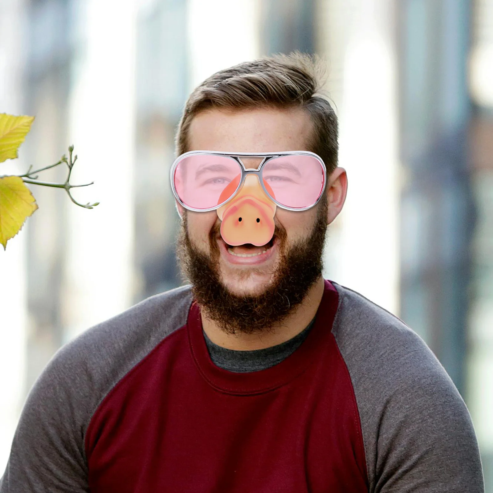 Grappige Varken Neus Bril Duurzaam Niet Vervagen Perfecte Pasvorm Kinderen Volwassenen Feestkostuums Nieuwigheid Accessoires Roze Kleur Halloween Decor