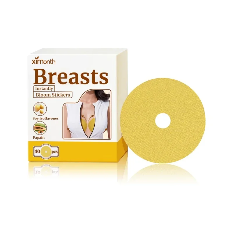 10 Pcs Breast Enlargement Enhancer Breast Growth Plaster Anti-Sagging Lifting Big Boobs Plumping Firming Pad Natural Bust