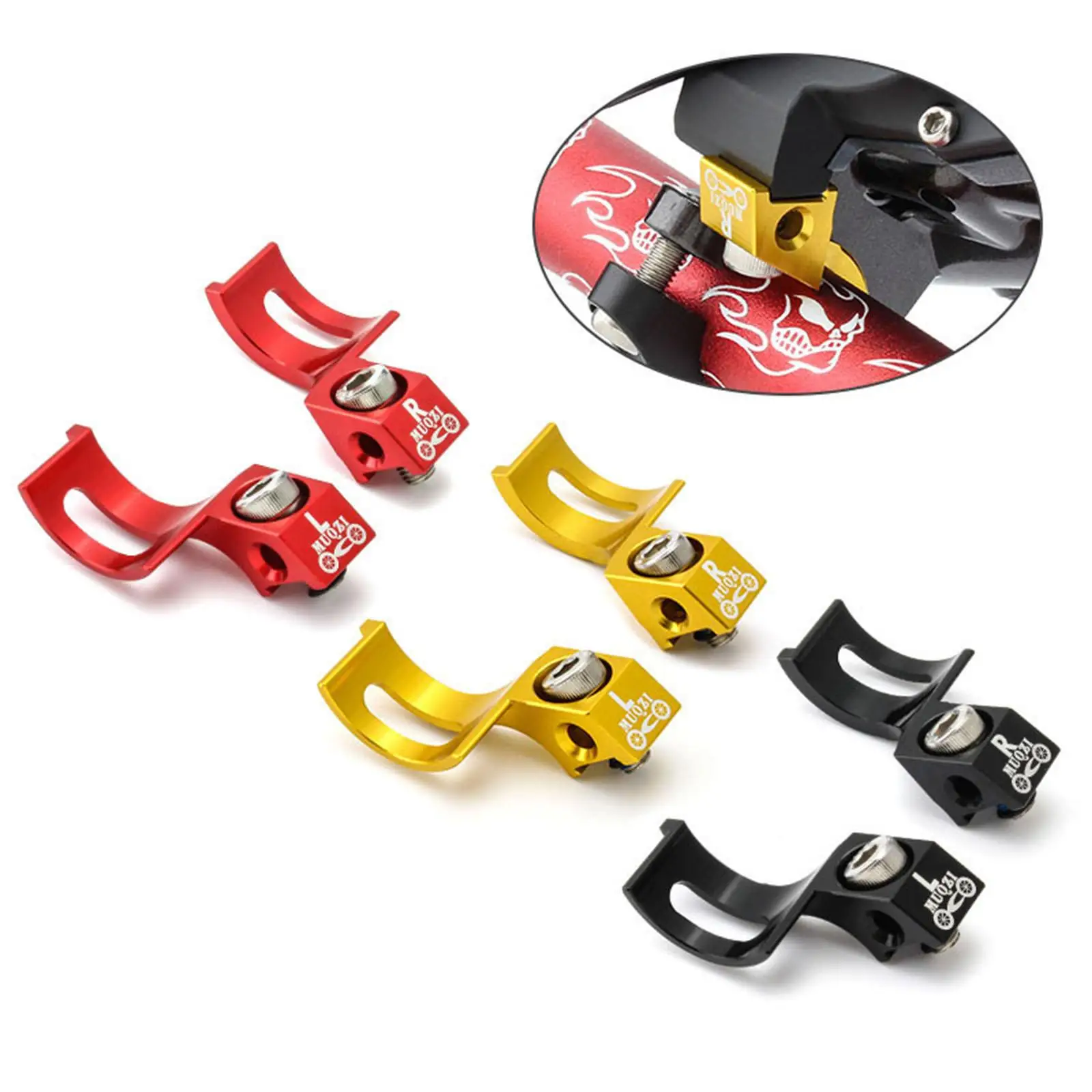 Bike Brake Level Triggers er Adaptor Mount Coupling Clip