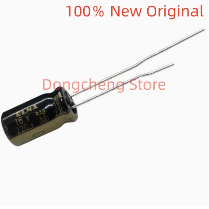 

10PCS/30PCS/50PCS 100% New and Original ELNA 16v 220uF RA3 audio fever electrolytic capacitor 6.3 * 11mm