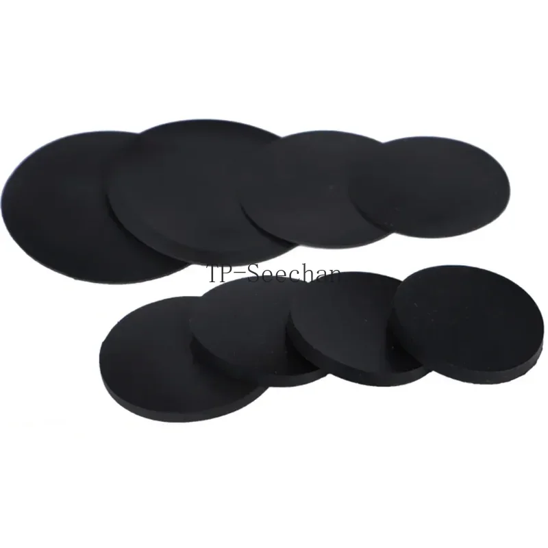 Joints d'étanchéité ronds solides en Nitrile NBR, feuille de caoutchouc, anneau d'étanchéité à vis, rondelle plate étanche épaisse 1/1.5/2/3/4/5mm, 10 pièces