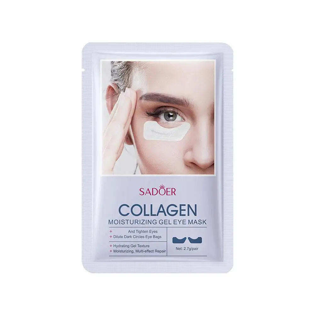 Eyes Bag Remove Collagen Eye Patch Instant Fade Fine Lines Dark Circles Fat Particles Moisturizing Anti-Puffiness Korea Eye Care