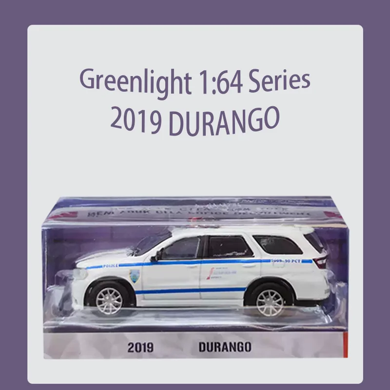 

Greenlight 1:64 Scale 2019 DURANGO Police Alloy Car Model Classics Adult Souvenir Gift Hobby & Toys