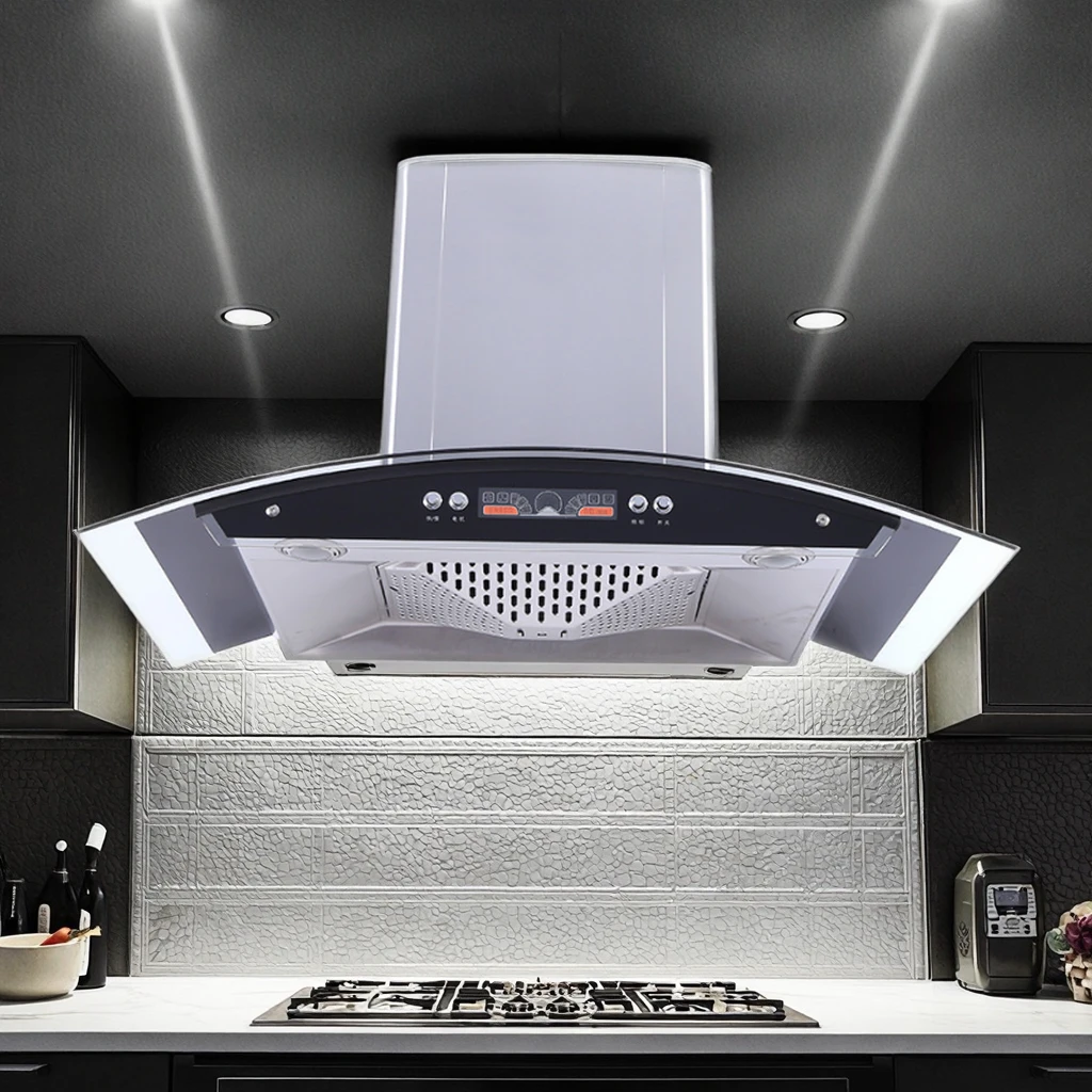 High Quality Wall Mounted Commercial Industrial Range Hood for Kitchen Household