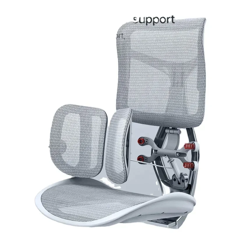 Foshan Furniture manufacturer high back mesh ergonomic chair office comfortable armrest height adjustable computer chairs