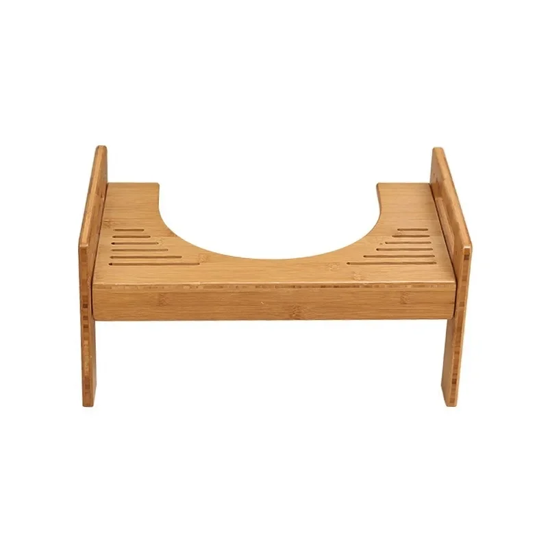 

Thickened Bamboo Toilet Footrest Stool Squat Stool Child Pregnant Women Toilet Stool Bath Shower Chair Furniture Foot