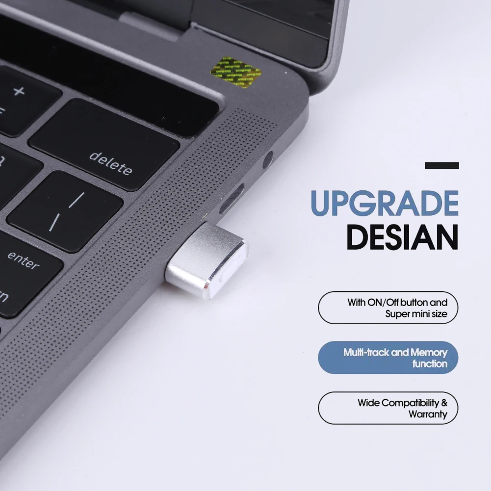 

Мини-мышь Mover Jiggler сохраняет пробуждение, USB-автоматическая мышь Jiggler, индикатор движения, корпус из алюминиевого сплава для настольного ноутбука
