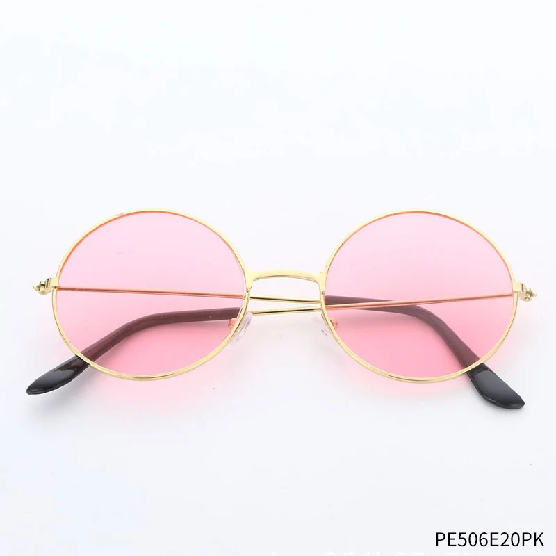 PESENAR Hippie Accessories for Men - Hippie Wig Sunglasses Hippie Peace Necklace -Halloween Costume 70s Disco Style 60s Outfit