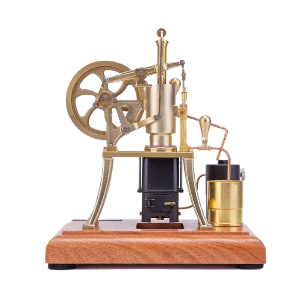 Stirling Engine Model 1/12 Scale Circulating Water Cooled Thermal Engine Internal Combustion Hot Air Pump Engine Model