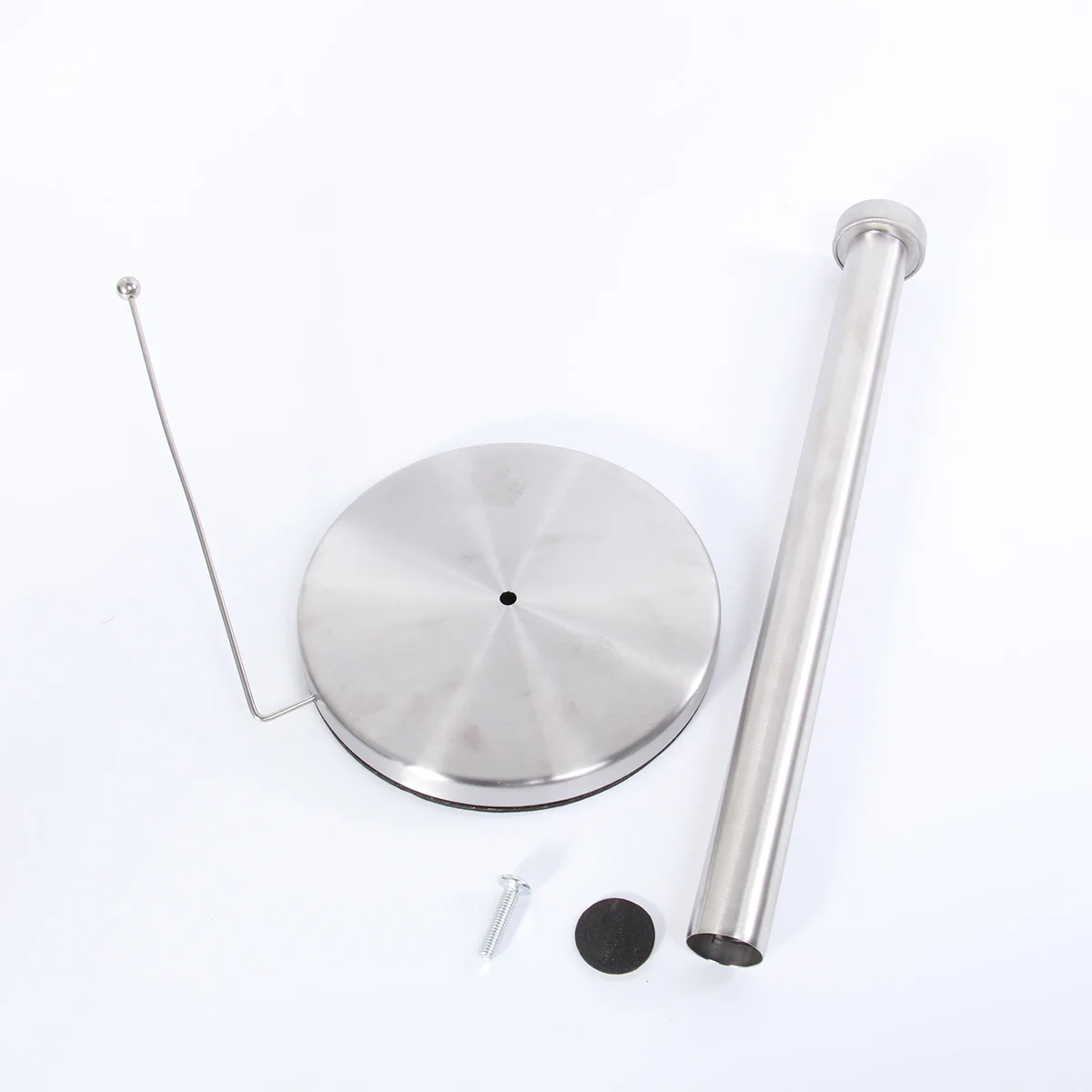 

1Pcs Premium Standing Paper Towel Holder Stainless Steel Countertop Tissue Rack for Home Kitchen Table Top Easy Clean Storage