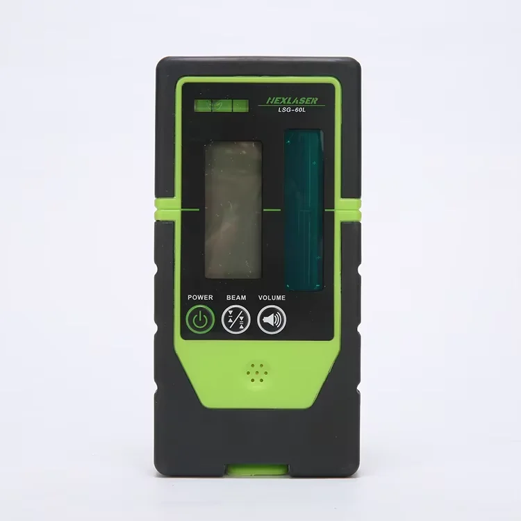 Ricevitore laser rotativo autolivellante a luce verde professionale Rilevatore portatile di grado fai-da-te LSG-60L
