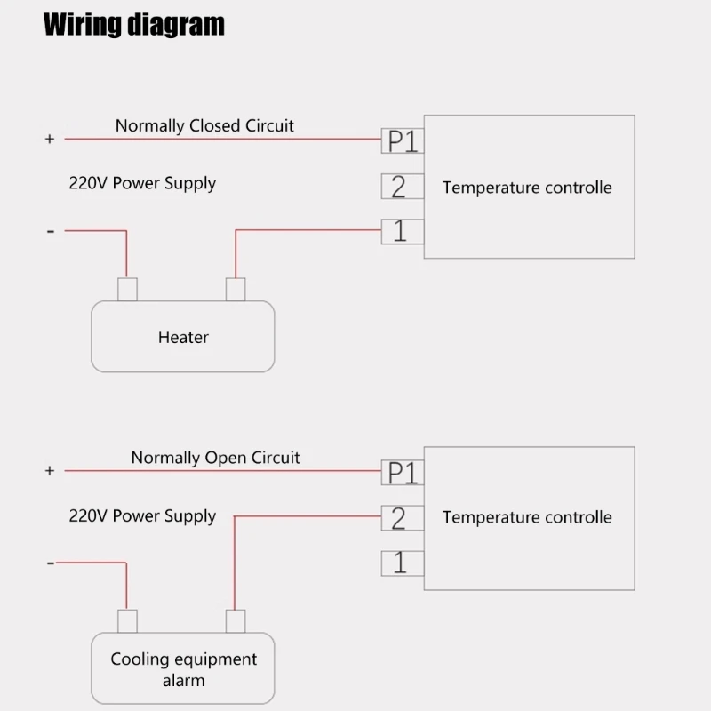 AC220v 0-40℃ Temperature Switch Thermostat Temperature Controlled Switch Temperature Controller Control Waterproof Box