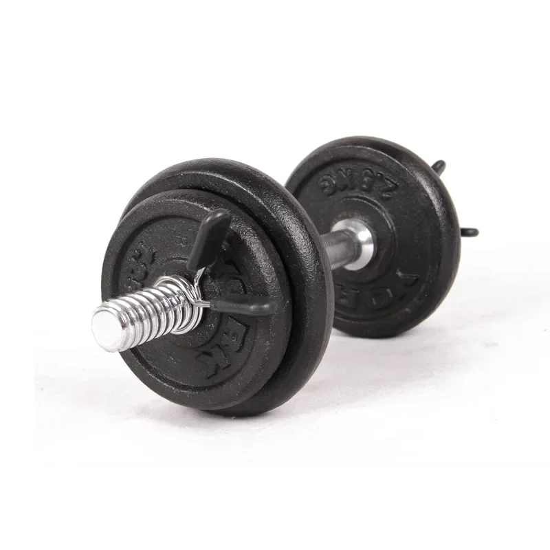 25mm-30mm Barbell Bar Clamps Clips Barbell Dumbbell Bar Collars Weight Spring Locks Gym Weight Bar Dumbbell Lock Clamp Spring