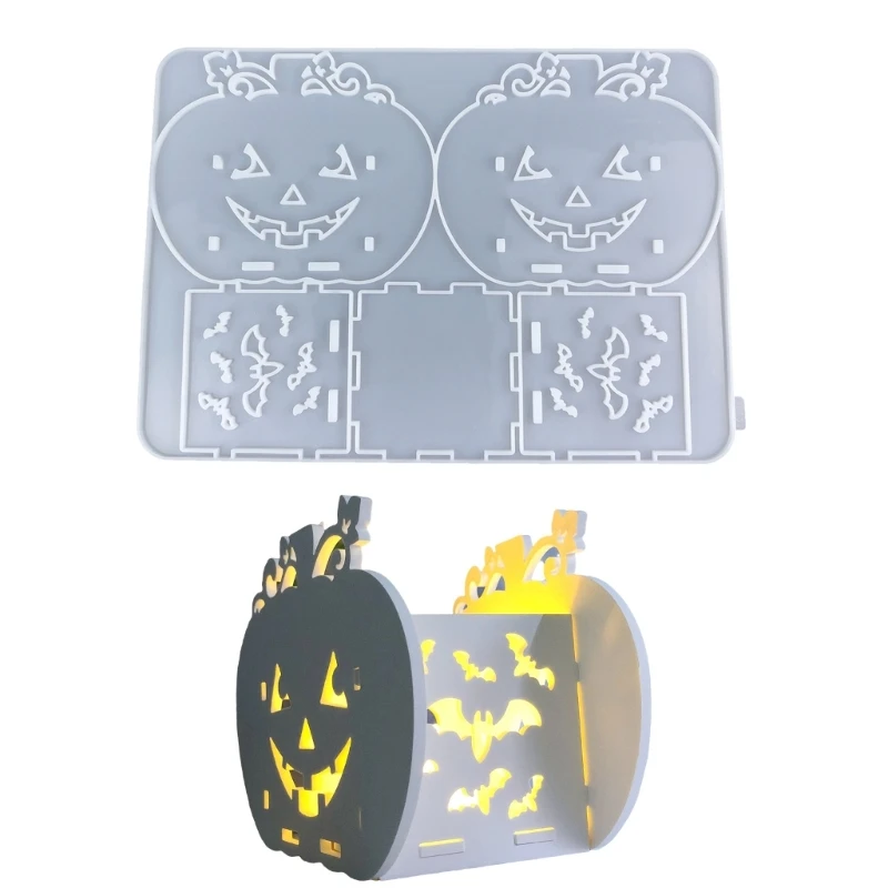 

Flexible Sturdy Silicone Molds Fashion Accessory for Making Unique Pumpkins Shaped and Home Decorations
