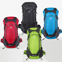 40L Outdoor Hiking Bag Waterproof Camping Backpack Sport Leisure Pack Men Women Large Capacity Travel Bag Running Cycling
