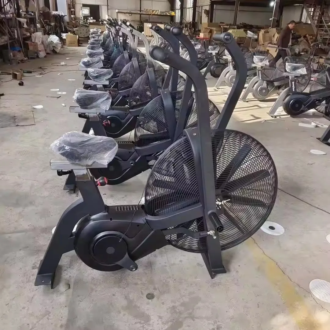 Machine de vélo de ventilateur d'air commercial, équipement de gymnastique, exercice de vélo à air, prix de gros d'usine de forme physique