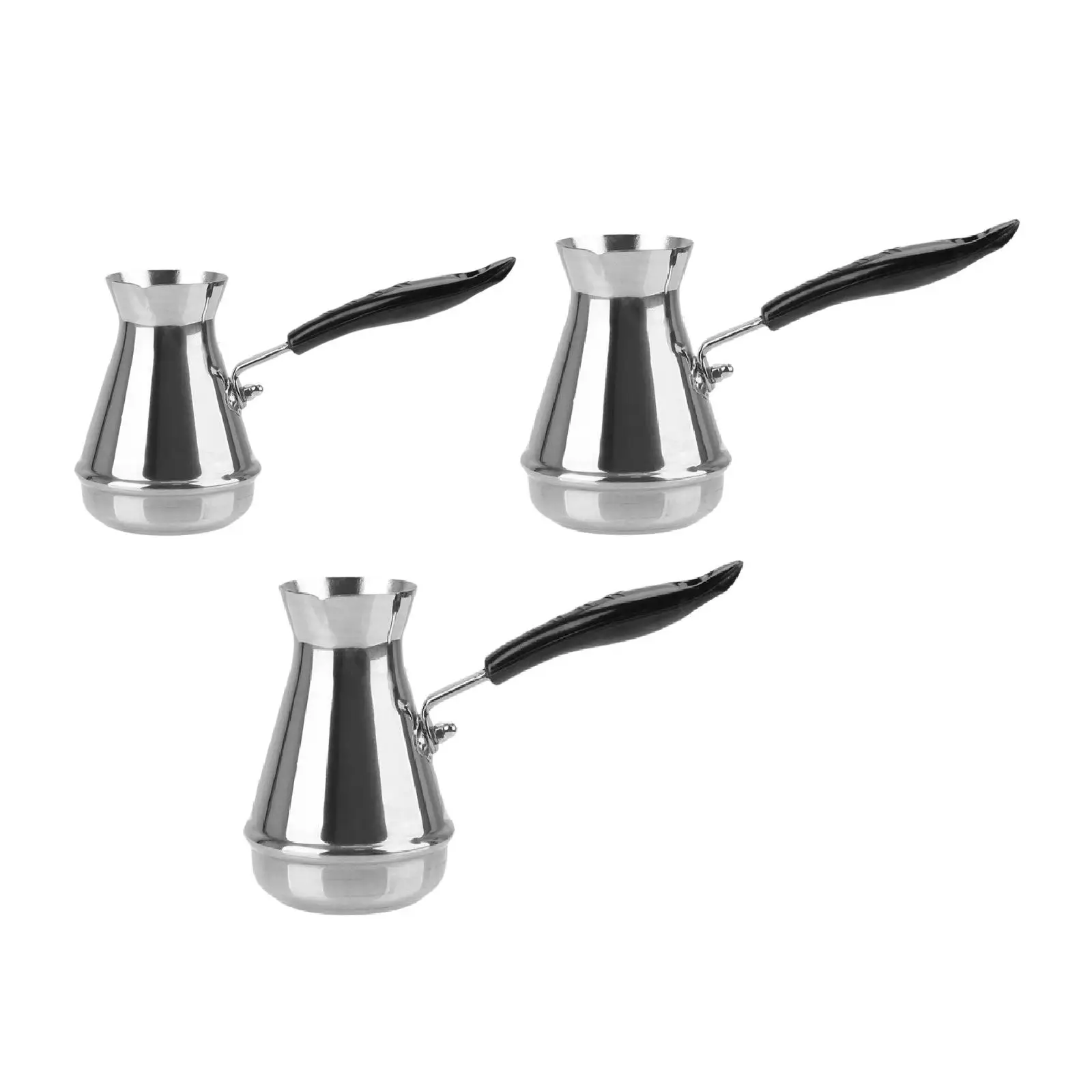 

Coffee Pot Coffee Mug Stainless Steel Multifunctional Easy to Clean Teapot Melting Jug for Bar Restaurant Kitchen Office Home