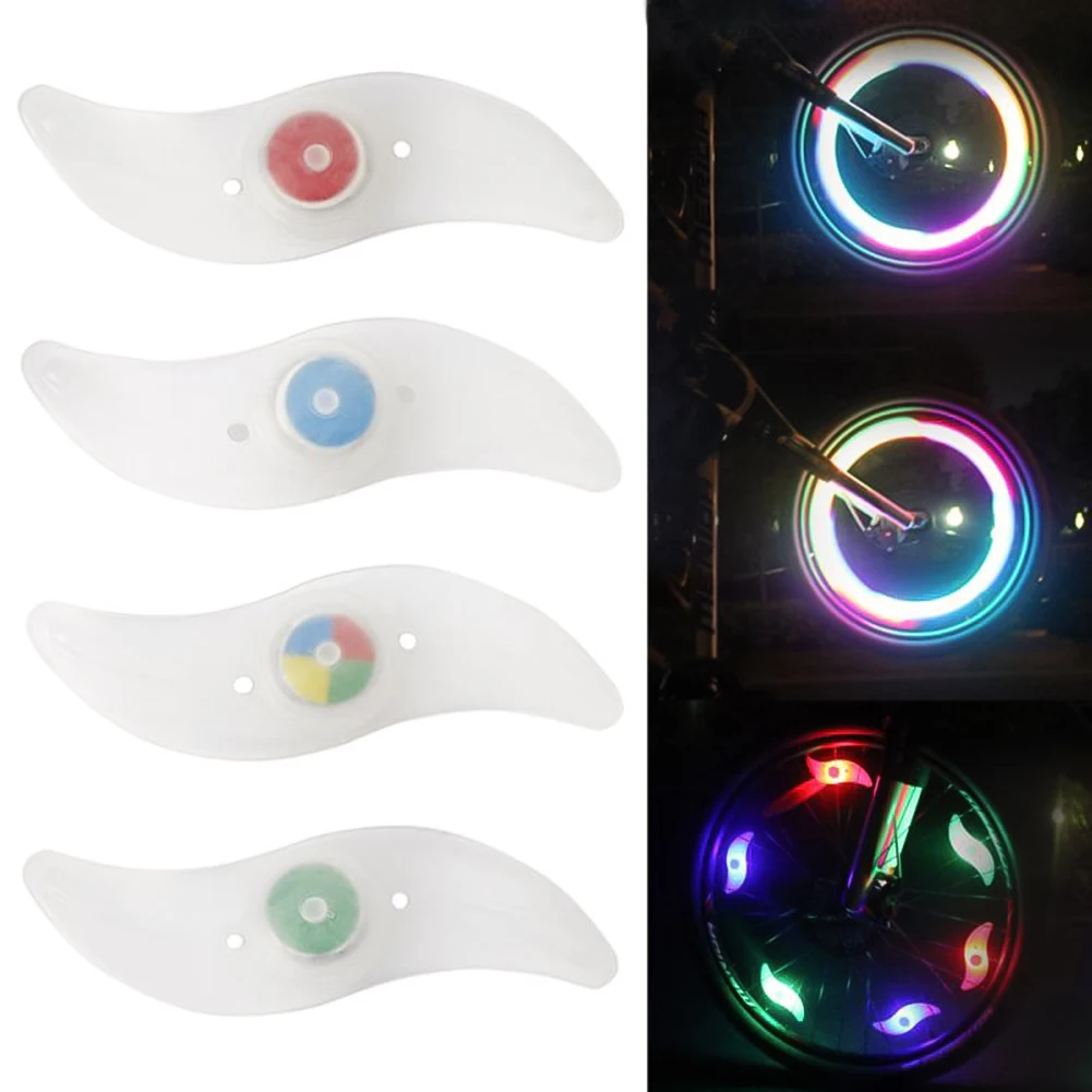 3-verlichtingsmodus LED Neon Fietswiel Spaaklicht Waterdicht Kleur Fiets Veiligheidswaarschuwingslampje Fietslicht Fietsaccessoires